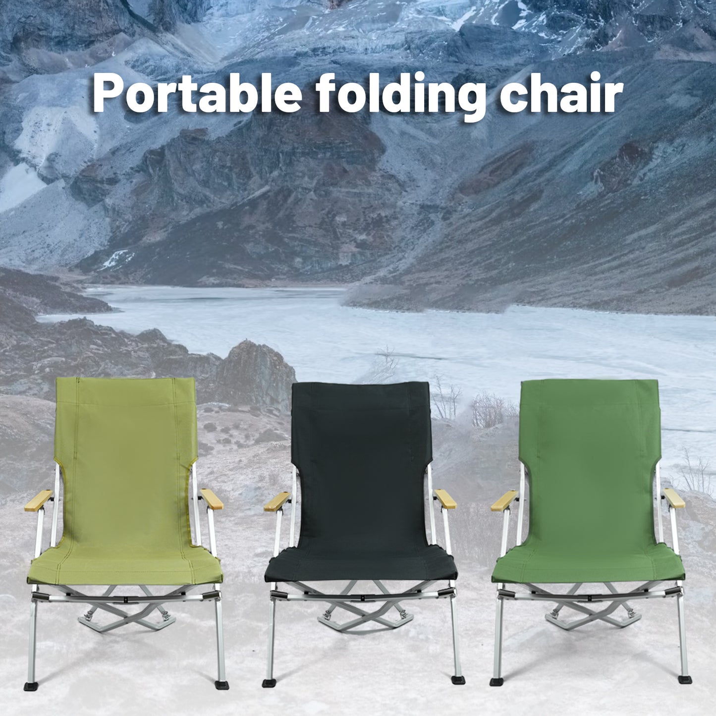 Camping chairs lawn chairs folding chairs for outside beach chair for outside, travel, picnics