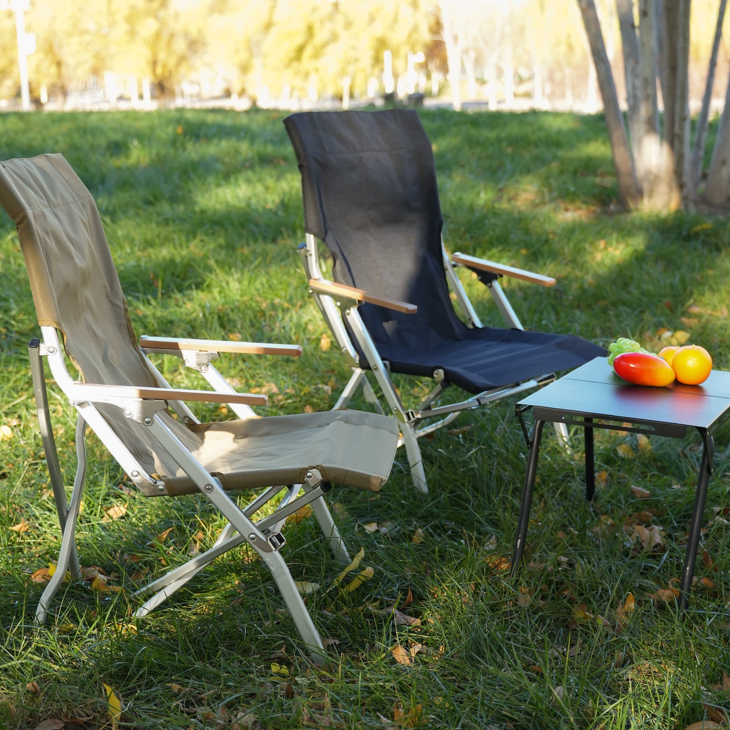 Camping chairs lawn chairs folding chairs for outside beach chair for outside, travel, picnics