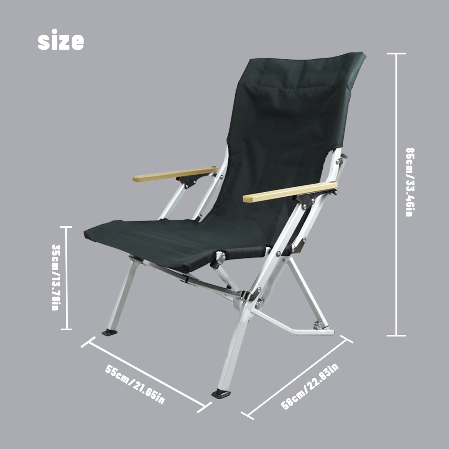 Camping chairs lawn chairs folding chairs for outside beach chair for outside, travel, picnics
