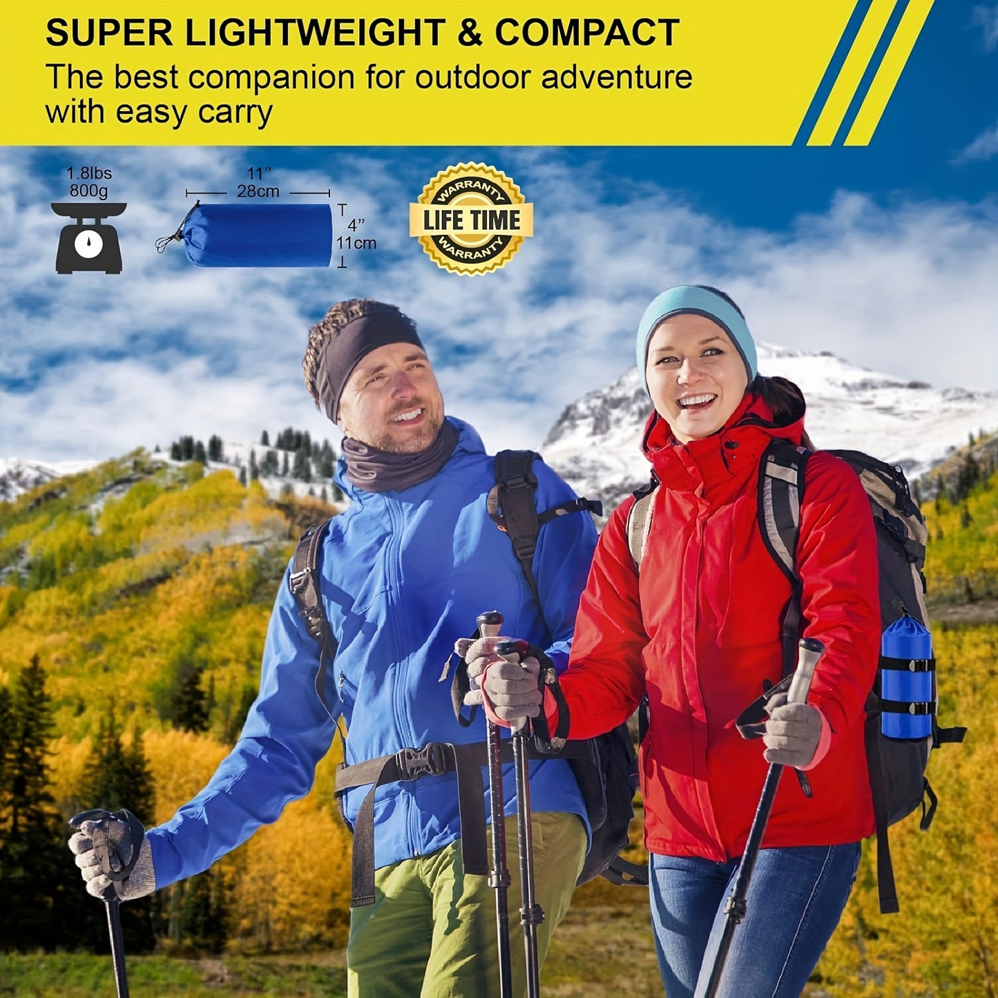 Eco-Friendly Foot Pump Air Mattress | Portable Quick-Inflate Camping Bed with Non-Slip Surface, Lightweight & Waterproof for Outdoor Travel, Guest Bedding